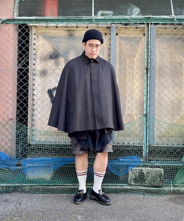 未使用タグI.G.BEAMS別注02derivケープ　インバネスコート　ベスト付 ビームス 広島（368295） スタイリング・コーディネイト｜BEAMS