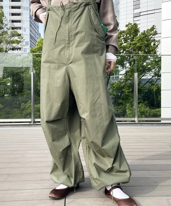 ハルカワエさんの「BEAMS WOMEN｜BEAMS BOY / US ARMY オーバー パンツ」を使ったコーディネート