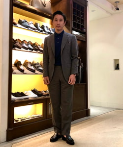 BEAMS F（ビームスF）CROCKETT&JONES × BEAMS F / 別注 GAVIN カーフ