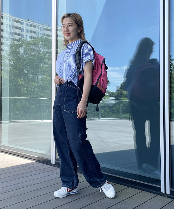 ハルカワエさんの「BEAMS WOMEN｜【別注】BUZZ RICKSON'S / USアーミーDENIM」を使ったコーディネート