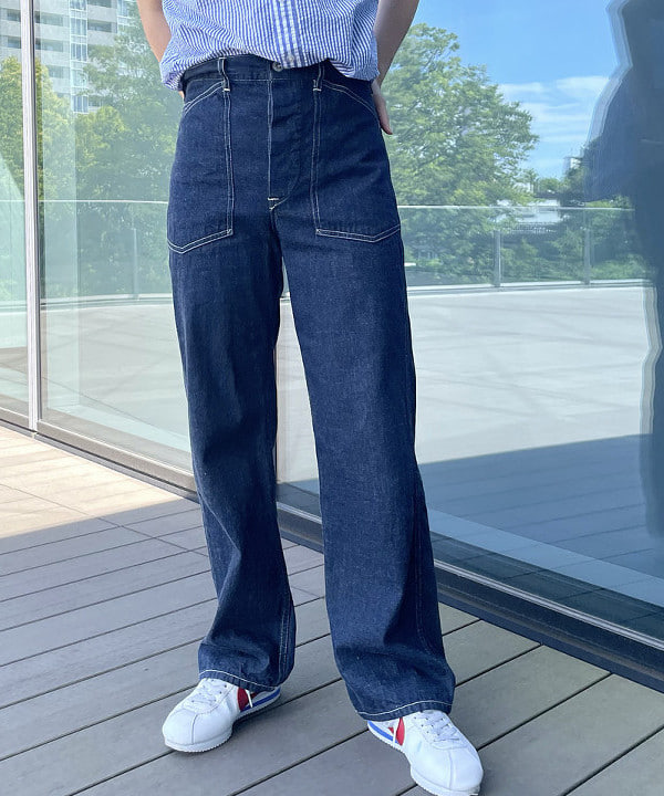 ハルカワエさんの「BEAMS WOMEN｜【別注】BUZZ RICKSON'S / USアーミーDENIM」を使ったコーディネート