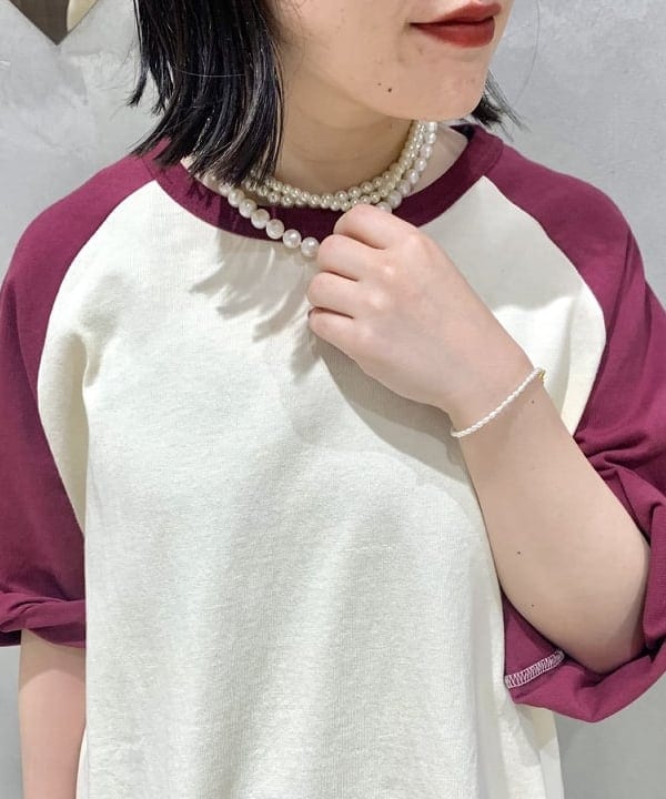 乙藤 侑里さんの「BEAMS WOMEN｜BEAMS BOY / パールチョーカー セット」を使ったコーディネート