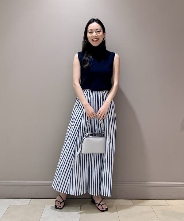 関 桂子さんの「BEAMS WOMEN｜PHILIPPE AUDIBERT / 別注 Millie ブレスレット シルバー」を使ったコーディネート