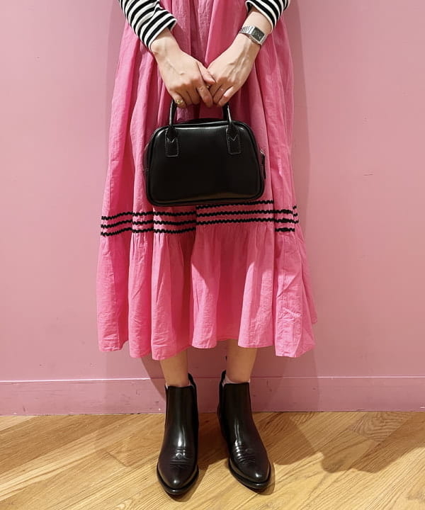 Mizuki.Mさんの「BEAMS WOMEN｜BEAMS BOY / フライス 1cm ボーダー」を使ったコーディネート