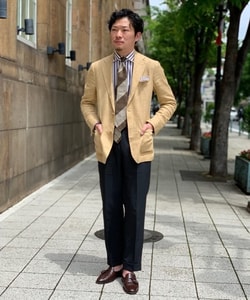 BEAMS F（ビームスF）IGARASHI TROUSERS / 別注 CANONICO トロピカル