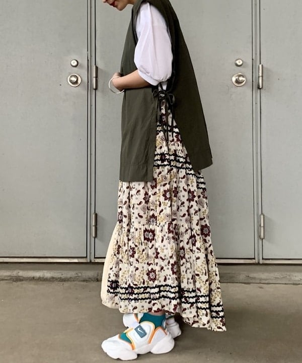 朱華さんの「BEAMS WOMEN｜BEAMS BOY / パールチョーカー セット」を使ったコーディネート