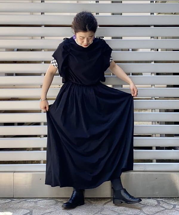 EMORIさんの「BEAMS WOMEN｜BEAMS BOY / パールチョーカー セット」を使ったコーディネート