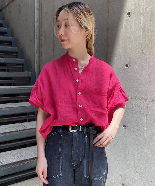 にしだてさんの「BEAMS WOMEN｜【別注】BUZZ RICKSON'S / USアーミーDENIM」を使ったコーディネート