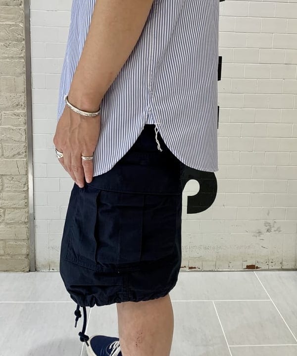 戸次 裕星さんの「BEAMS WOMEN｜BEAMS PLUS / ミリタリー 6ポケット  ショーツ」を使ったコーディネート