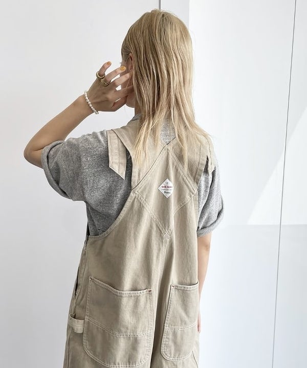 ハルカワエさんの「BEAMS WOMEN｜WAREHOUSE & CO. / 別注 ステンシル13 Tシャツ」を使ったコーディネート