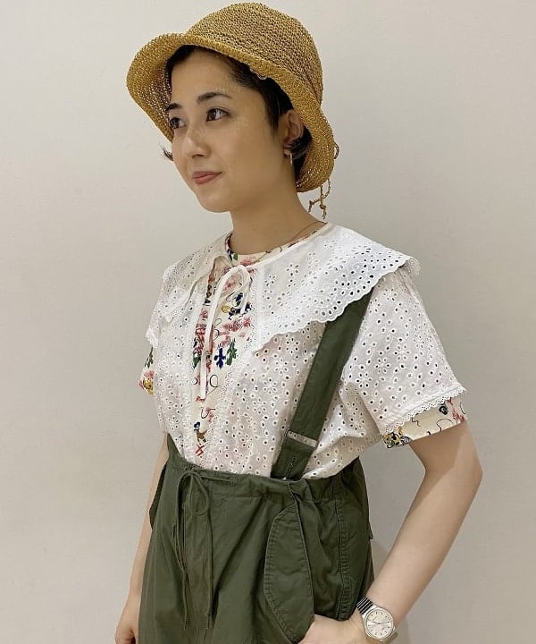 吉野 多恵さんの「BEAMS WOMEN｜BEAMS BOY / US ARMY オーバー パンツ」を使ったコーディネート