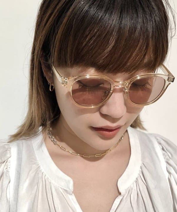 pinさんの「BEAMS WOMEN｜Ray BEAMS / K18 フープピアス 10mm」を使ったコーディネート