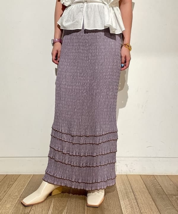 みちこりーたさんの「BEAMS WOMEN｜Otro Accesorio / メッセージ リング」を使ったコーディネート