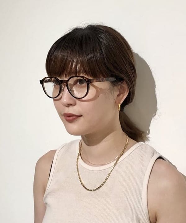 pinさんの「BEAMS WOMEN｜noeyedia / メガネ ”NE-430”」を使ったコーディネート