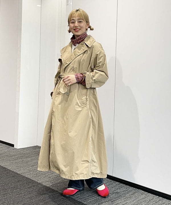 ハルカワエさんの「BEAMS WOMEN｜【別注】BUZZ RICKSON'S / USアーミーDENIM」を使ったコーディネート