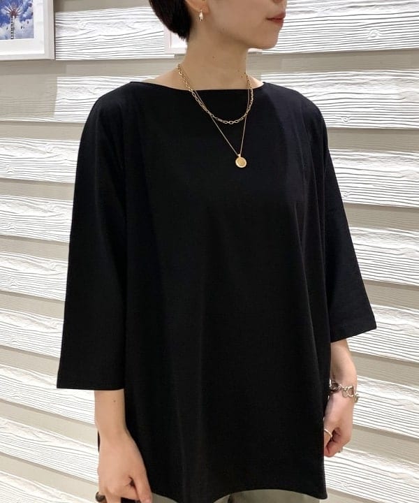 shirakiさんの「BEAMS WOMEN｜PHILIPPE AUDIBERT × Demi-Luxe BEAMS / 別注 Millie ネックレス ゴールド」を使ったコーディネート