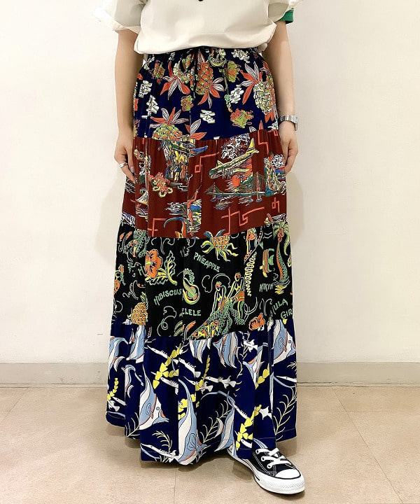 吉野 多恵さんの「BEAMS WOMEN｜【別注】Healthknit / ワッフル ボーダー Tシャツ」を使ったコーディネート