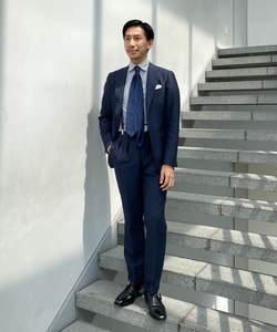 BEAMS F（ビームスF）BEAMS F / CANONICO ウールモヘヤ ピンチェック 
