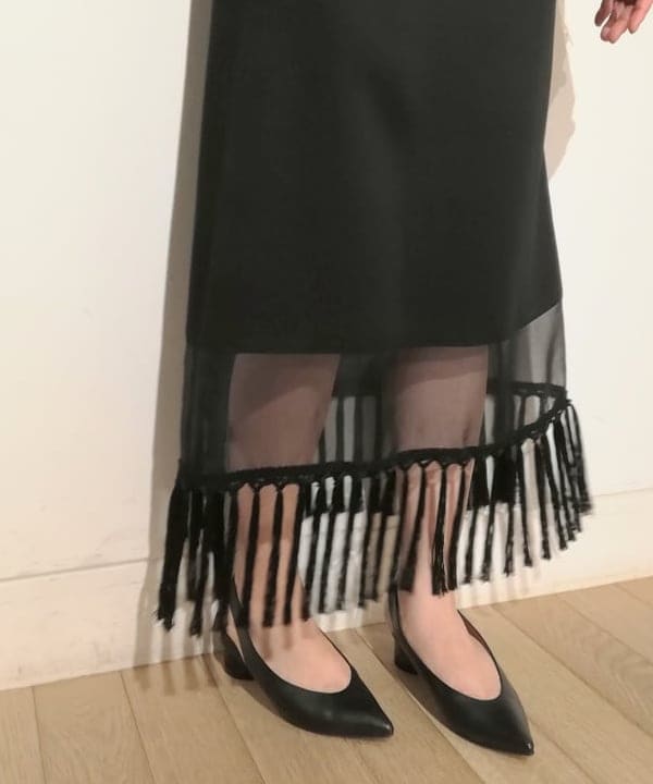 塚越 有紀さんの「BEAMS WOMEN｜Demi-Luxe BEAMS / スムース ハーフスリーブプルオーバー」を使ったコーディネート