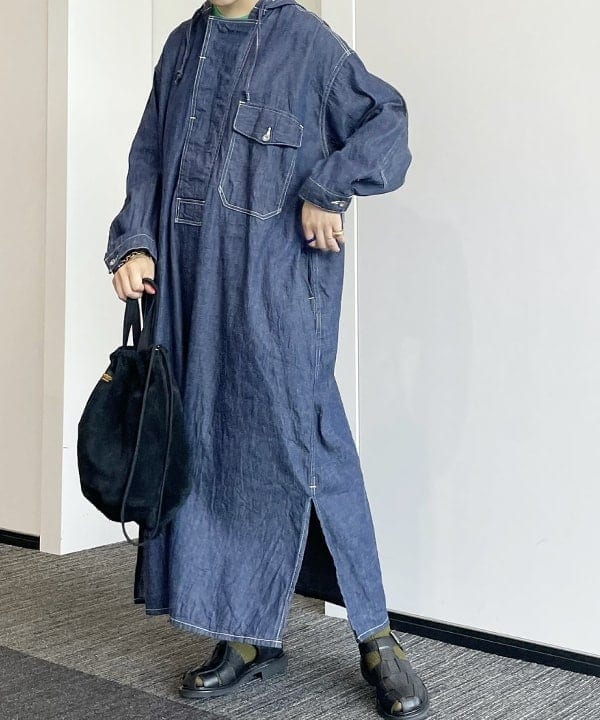 ハルカワエさんの「BEAMS WOMEN｜【別注】Healthknit / ワッフル ボーダー Tシャツ」を使ったコーディネート