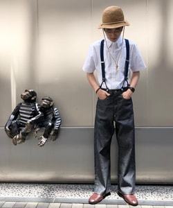 BEAMS F（ビームスF）ALBERT THURSTON / ソリッドサスペンダー
