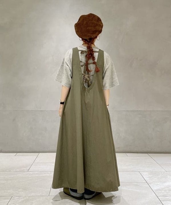 原口 愛さんの「BEAMS WOMEN｜WAREHOUSE & CO. / 別注 ステンシル13 Tシャツ」を使ったコーディネート