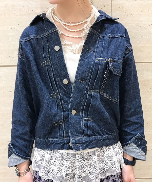 ハルカワエさんの「BEAMS WOMEN｜orSlow &times; BEAMS BOY / 別注 Monroe Jacket Special」を使ったコーディネート