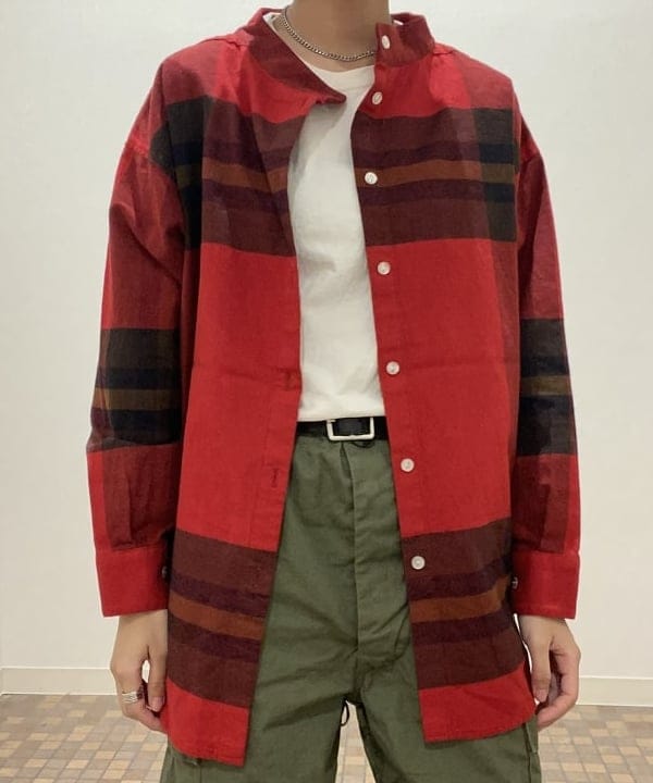 ミナミマリコさんの「BEAMS WOMEN｜FRUIT OF THE LOOM × BEAMS BOY / 2PACK TEE」を使ったコーディネート