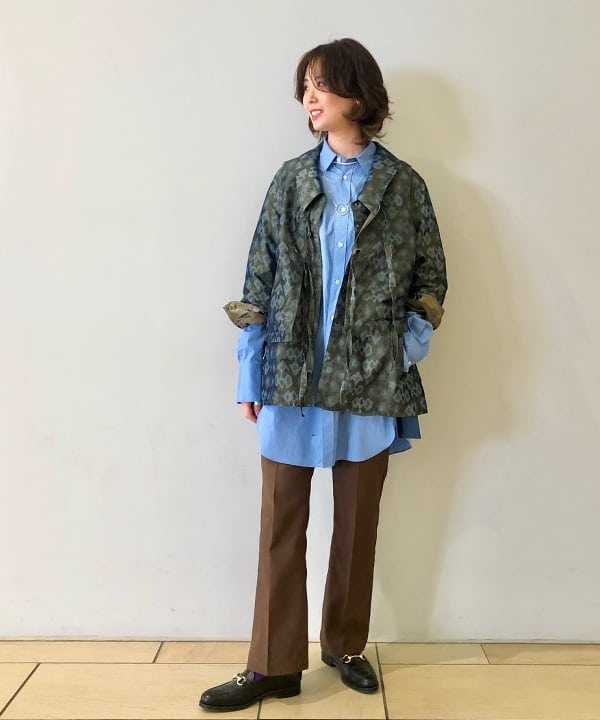 正規 maturely Kasuri Print Ensemble OLIVE | www.birbapet.it