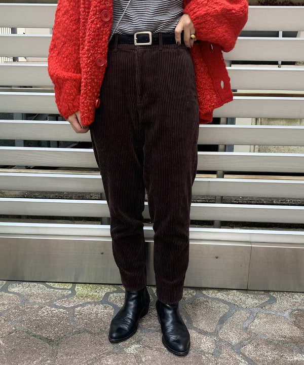 ナツハさんの「BEAMS WOMEN｜【別注】Healthknit / ワッフル ボーダー Tシャツ」を使ったコーディネート