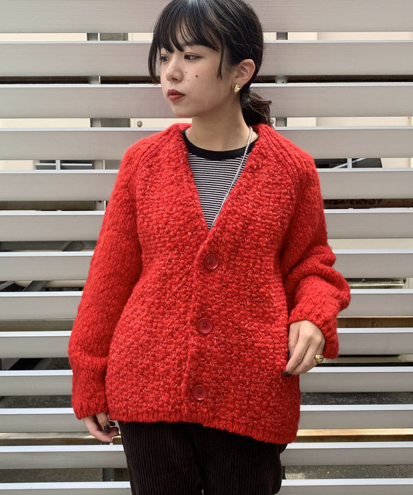 ナツハさんの「BEAMS WOMEN｜【別注】Healthknit / ワッフル ボーダー Tシャツ」を使ったコーディネート
