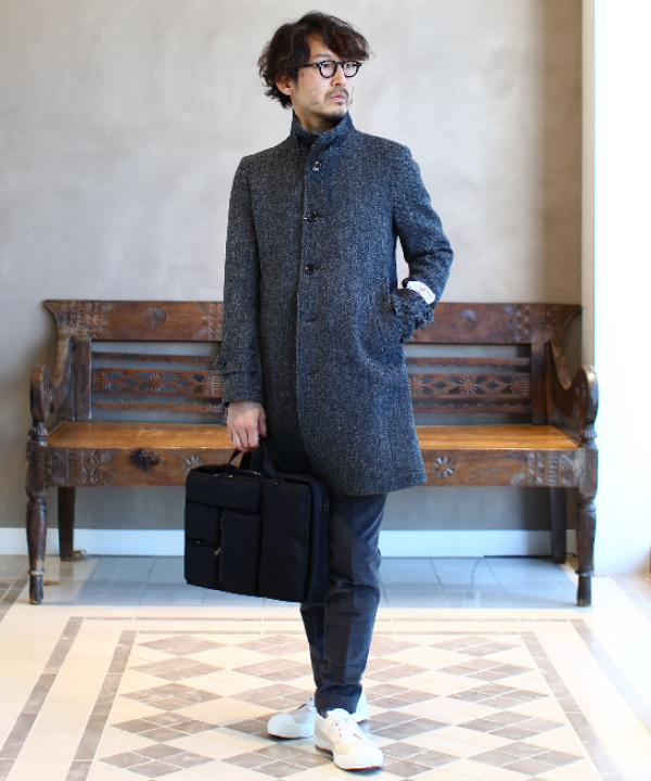 【安い定番人気】BEAMS LIGHTS コート Harris Tweed ジャケット・アウター