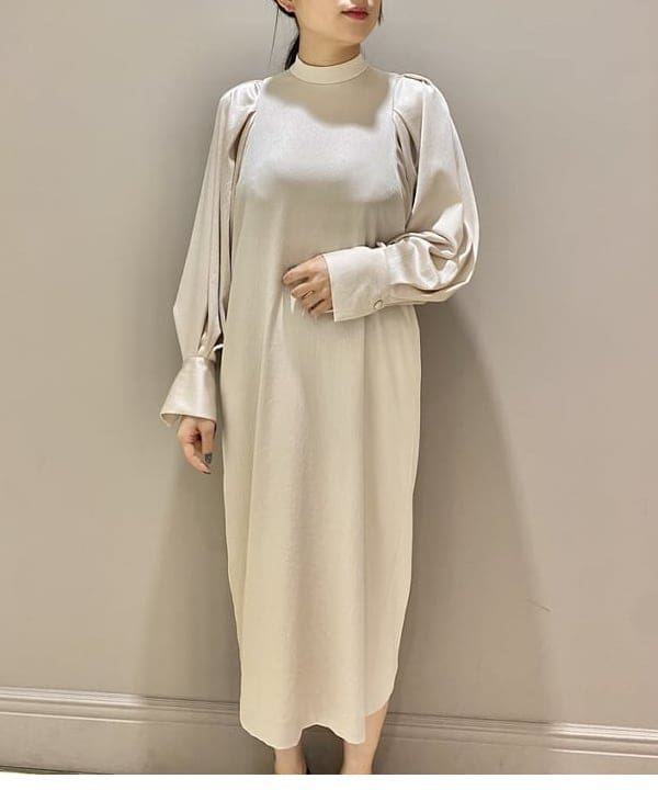 こてさんの「BEAMS WOMEN｜Demi-Luxe BEAMS / ダブルパール イヤリング」を使ったコーディネート