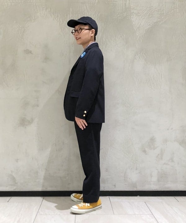 土田 達也さんの「BEAMS WOMEN｜BEAMS BOY / ポリエステル ウール 3ボタン ブレザー」を使ったコーディネート