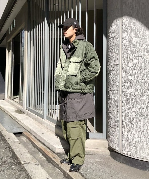 ファッションの通販 BEAMS / 中綿 キルティング M65 ジャケット