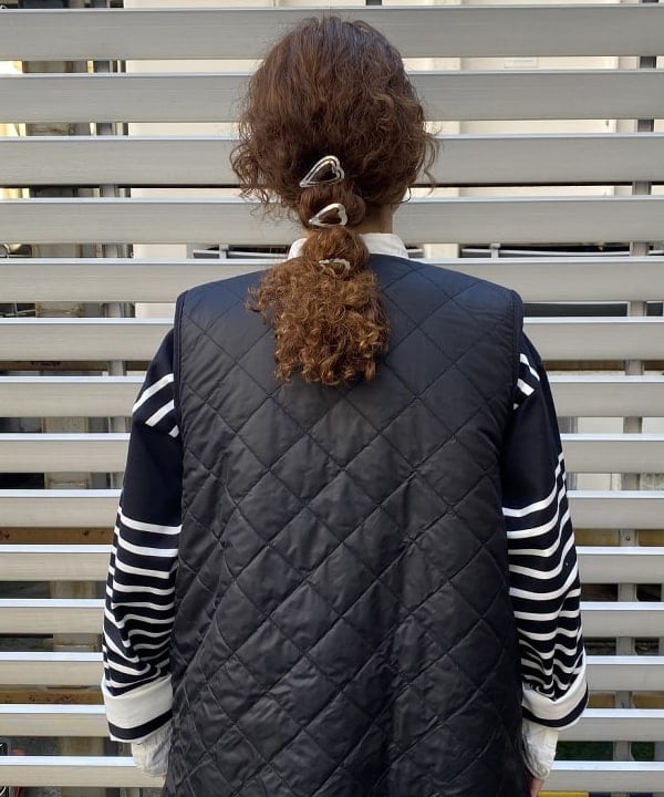 EMORIさんの「BEAMS WOMEN｜BEAMS BOY / ラメ リブ クルー ソックス NEW」を使ったコーディネート