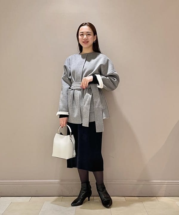 ゆうかさんの「BEAMS WOMEN｜MARIHA / 月の夢 スタッドチェーン ネックレス 47cm」を使ったコーディネート