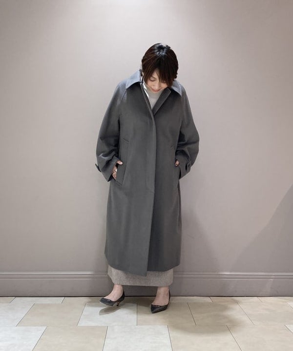 塚越 有紀さんの「BEAMS WOMEN｜Demi-Luxe BEAMS / ハニカムスリーブ プルオーバー」を使ったコーディネート