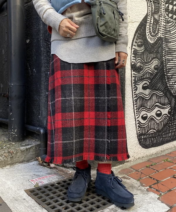 Kaoru Sakumaさんの「BEAMS WOMEN｜Healthknit × BEAMS BOY / ワッフル プルオーバー パーカ」を使ったコーディネート