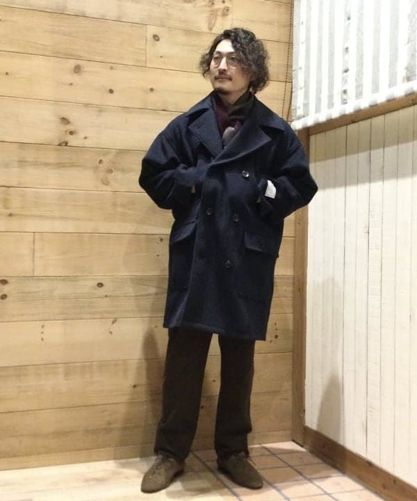 依頼者⭐︎ビームス⭐︎ボンディング ピーコート　紺 ビーミング ライフストア by ビームス くずはモール店（496265