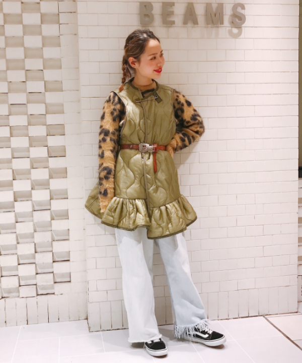 77circa×レイビームス 別注キルティングベスト 77circaRay BEAMS