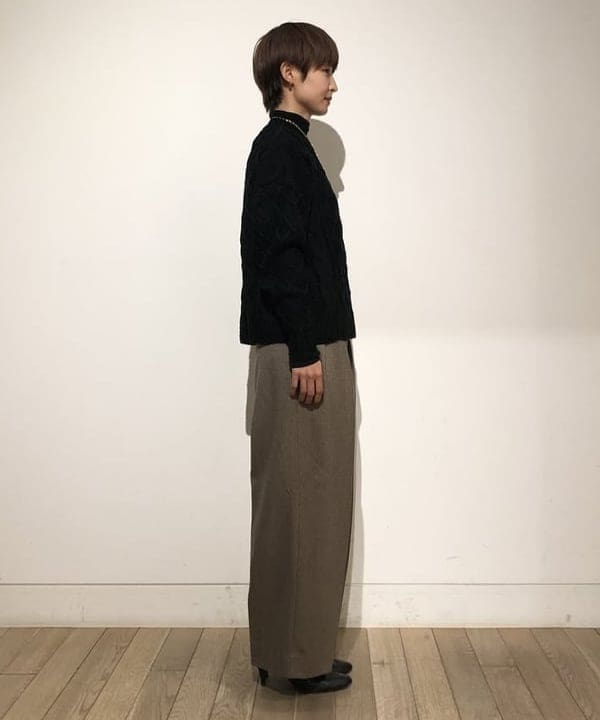 IWASAさんの「BEAMS WOMEN｜PHILIPPE AUDIBERT × Demi-Luxe BEAMS / 別注 Millie ネックレス ゴールド」を使ったコーディネート