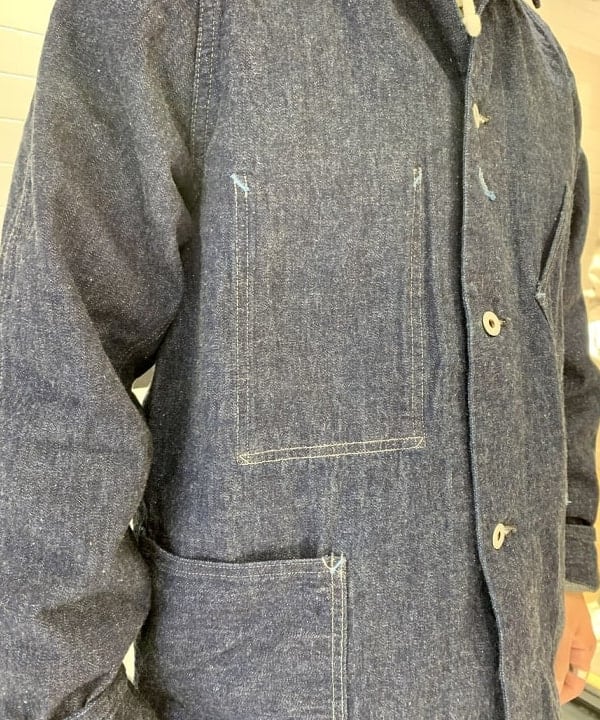 戸次 裕星さんの「BEAMS WOMEN｜POST OVERALLS &times; WAREHOUSE & CO. &times; BEAMS PLUS / 別注 Coverall Denim」を使ったコーディネート