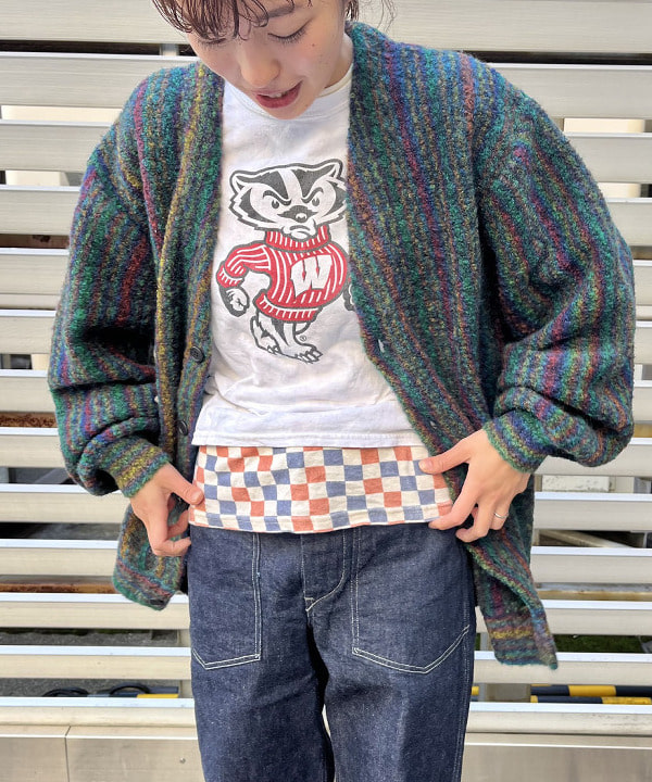 サワイさんの「BEAMS WOMEN｜【別注】BUZZ RICKSON'S / USアーミーDENIM」を使ったコーディネート