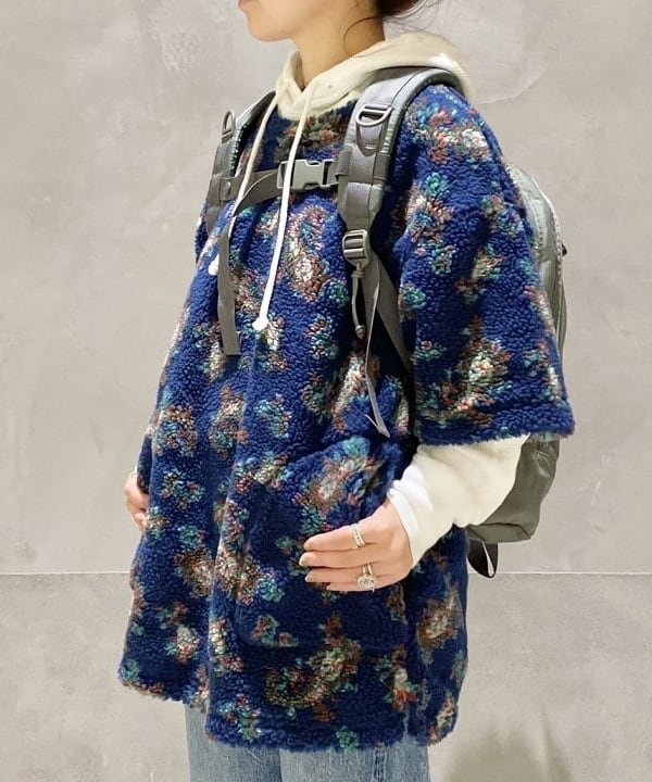 原口 愛さんの「BEAMS WOMEN｜Healthknit × BEAMS BOY / ワッフル プルオーバー パーカ」を使ったコーディネート