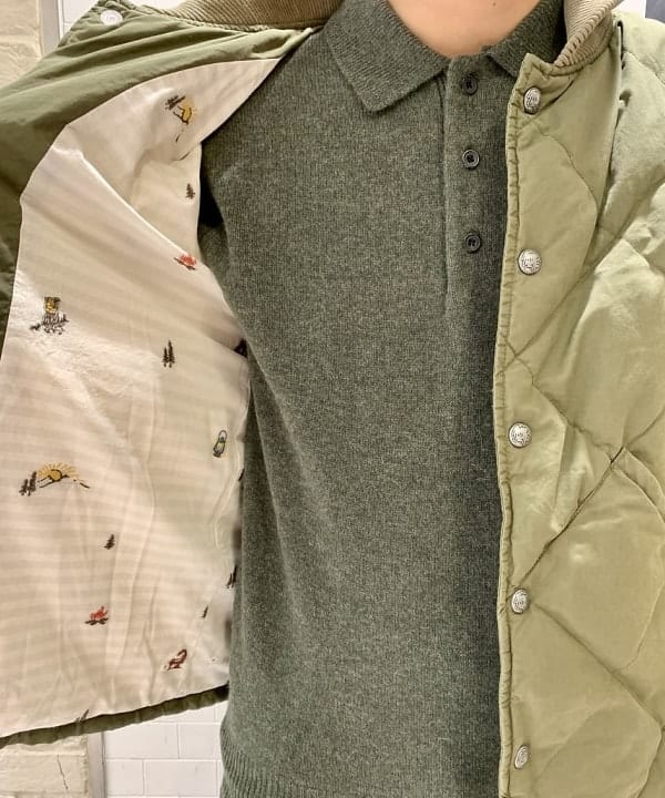 戸次 裕星さんの「BEAMS WOMEN｜BEAMS PLUS / 9ゲージ ニット ポロ」を使ったコーディネート