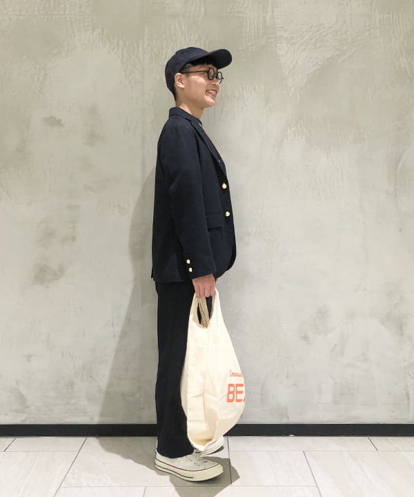 土田 達也さんの「BEAMS WOMEN｜BEAMS BOY / ポリエステル ウール 3ボタン ブレザー」を使ったコーディネート