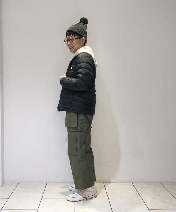 土田 達也さんの「BEAMS WOMEN｜DANTON / CREWNECK INNER DOWN JACKET」を使ったコーディネート