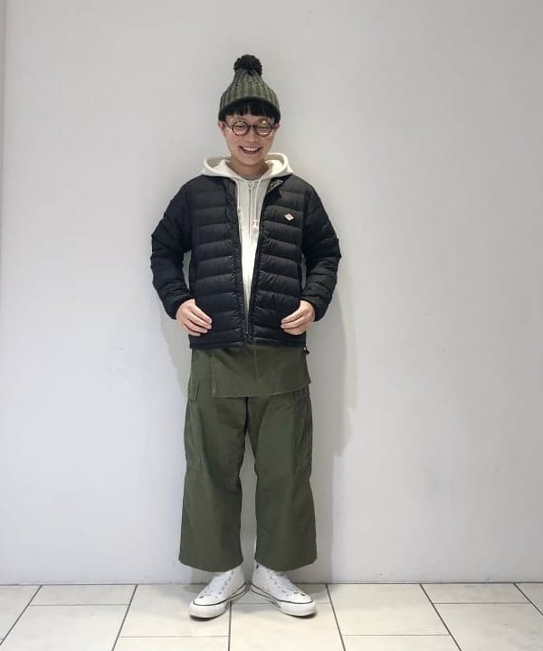 土田 達也さんの「BEAMS WOMEN｜DANTON / CREWNECK INNER DOWN JACKET」を使ったコーディネート