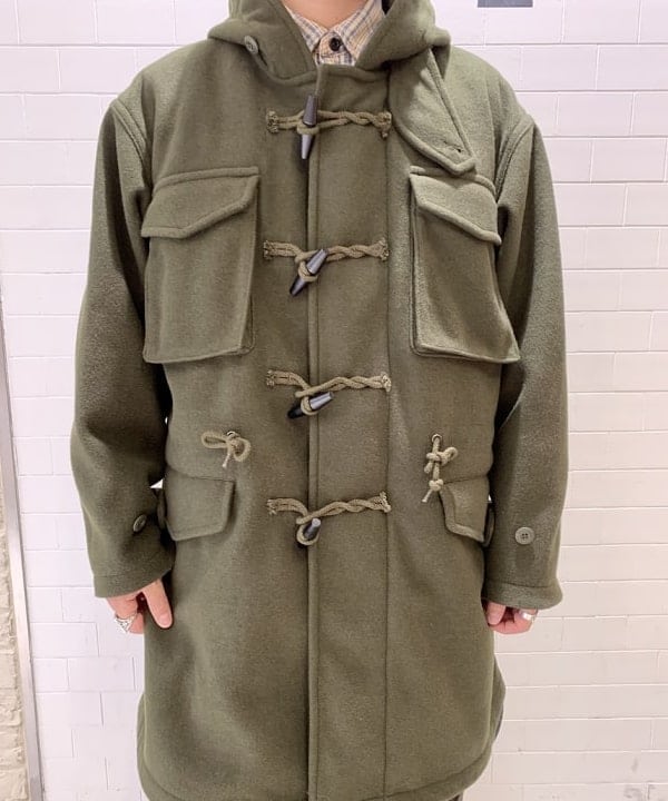 戸次 裕星さんの「BEAMS WOMEN｜BEAMS / ルーズ M-65 ダッフルコート」を使ったコーディネート